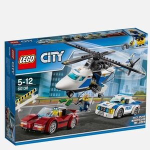 60138 HIGH SPEED CHASE lego SET legos city town SEALED complete NEW police